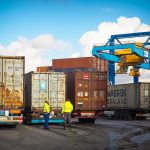 containers vrachtwagen